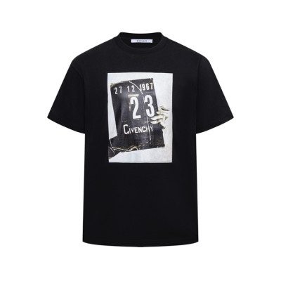 지방시 남성 라운드 반팔티 - Givenchy Mens Round Tshirt - gic14719x