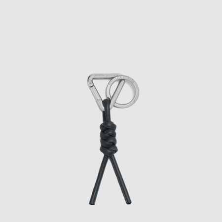 보테가 베네타 남/녀 트라이 앵글 키 링 - Bottega veneta Unisex Triangle Key Ring - acc7397x