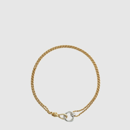 보테가베네타 남/녀 골드 목걸이 - Bottega veneta Unisex Gold Necklace - acc7499x