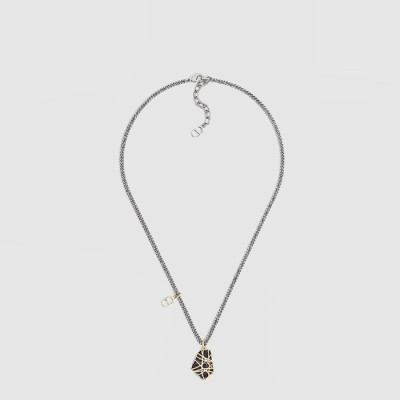 디올 남성 넝쿨무늬 펜던트 목걸이 - Dior Mens Vine Pattern Pendant Necklace - acc7502x
