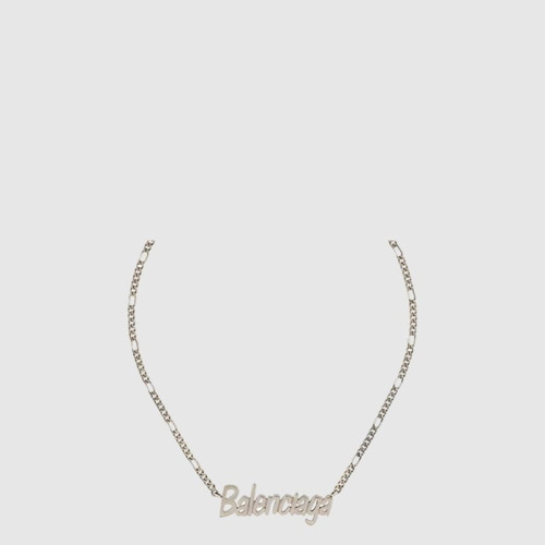 발렌시아가 남성 이니셜 디자인 네크리스 - Balenciaga Mens Initial Design Necklace - acc7513x