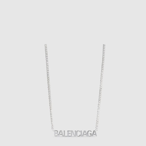 발렌시아가 남성 로고 드롭 네크리스 - Balenciaga Mens Logo Drop Necklace - acc7515x