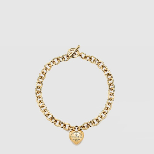 티파니 여성 풀하트 핀 네크리스 - Tiffany Womens Full heart pin necklace - acc7551x