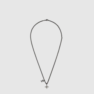 루이비통 남성 플라워컷 목걸이 - Louis vuitton Mens Flower Cut Necklace - acc7584x