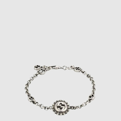 구찌 남/녀 GG 팔찌 - Gucci Unisex GG Bracelet - acc7607x