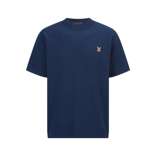 루이비통 남성 라운드 반팔 티셔츠 - Louis vuitton Mens Round Tshirt - lvc14753x