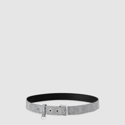 루이비통 남성 LV x TM D링 벨트 - Louis vuitton Mens LV x TM D Ring Belt - bel466x