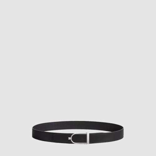 에르메스 남성 에크린 벨트 버클 리버서블 가죽 스트랩 - Hermes Mens Eccrine Belt Buckle Reversible Leather Strap - bel502x