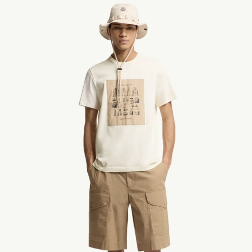 몽클레어 남성 반팔 티셔츠 - Moncler Mens Round Tshirt - moc14801x