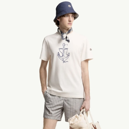 몽클레어 남성 반팔 티셔츠 - Moncler Mens Round Tshirt - moc14802x