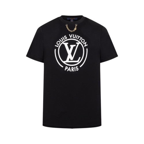 루이비통 남성 라운드 반팔 티셔츠 - Louis vuitton Mens Round Tshirt - lvc14811x