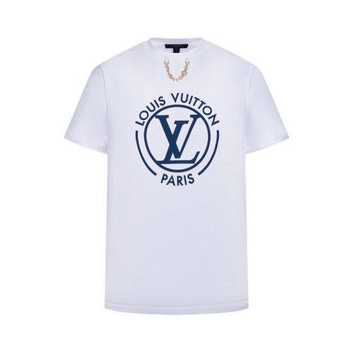 루이비통 남성 라운드 반팔 티셔츠 - Louis vuitton Mens Round Tshirt - lvc14812x