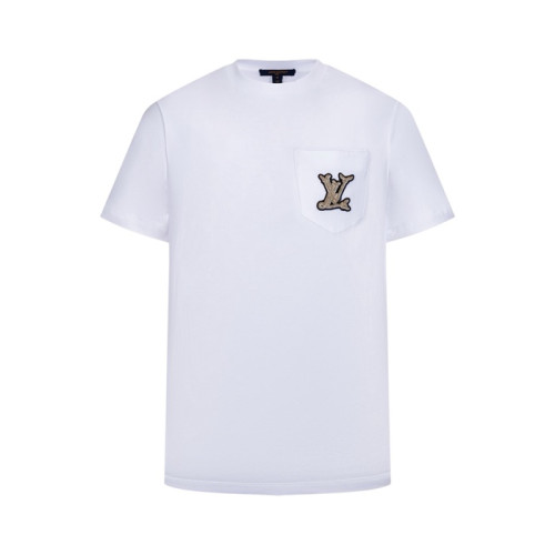 루이비통 남성 라운드 반팔 티셔츠 - Louis vuitton Mens Round Tshirt - lvc14813x
