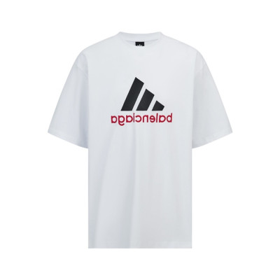 발렌시아가 남성 라운드 반팔 티셔츠 - Balenciaga Mens Round Tshirt - bac14972x