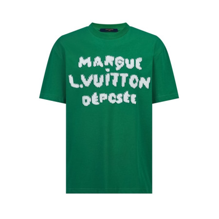 루이비통 남성 라운드 반팔 티셔츠 - Louis vuitton Mens Round Tshirt - lvc14974x