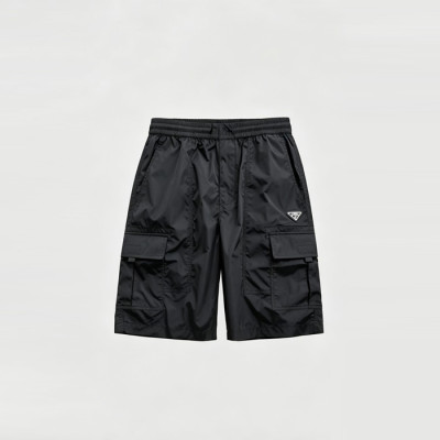 프라다 남성 삼각 로고 쇼츠 - Prada Mens Casual Shorts - prc14977x