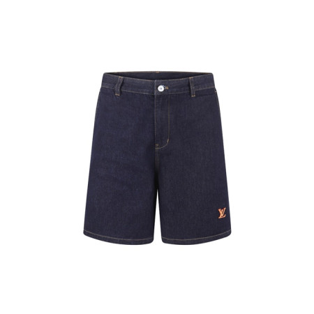 루이비통 남성 데님 쇼츠 - Louis vuitton Mens Denim Shorts - lvc14980x