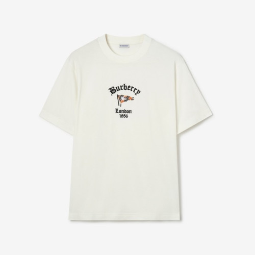 버버리 남성 라운드 반팔 티셔츠 - Burberry Mens Round Tshirt - buc14981x