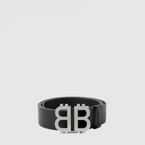 발렌시아가 남성 BB 씬 벨트 - Balenciaga Mens BB Thin Belt - bel586x