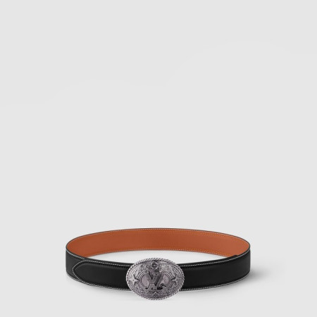 루이비통 남성 쉴드 리버서블 벨트 - Louis vuitton Mens Shield Reversible Belt - bel595x