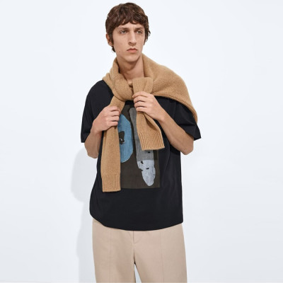 보테가 베네타 남성 라운드 반팔티 - Bottega veneta Mens Round Tshirt - bvc15005x