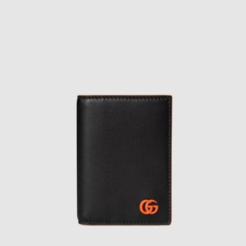 구찌 남성 GG 마몽 바이폴드 카드 케이스 - Gucci Mens GG Marmont Bifold Card Case - guw510x