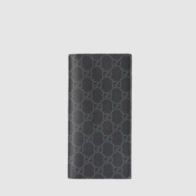 구찌 남성 GG 엠블럼 장지갑 - Gucci Mens GG Emblem Long Wallet - guw524x