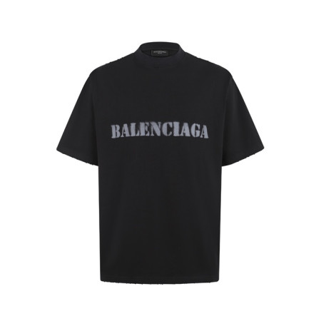 발렌시아가 남성 라운드 반팔 티셔츠 - Balenciaga Mens Round Tshirt - bac15009x
