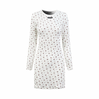 미우미우 여성 라운드 원피스 - Miumiu Womens Round One-pieces - mic15013x