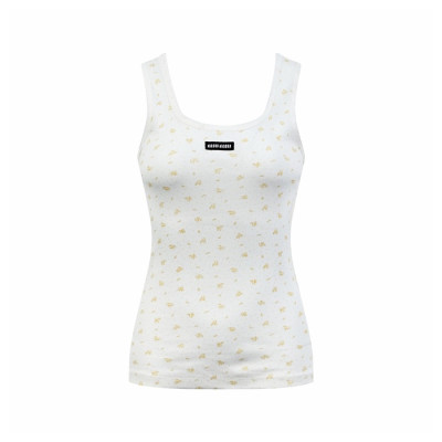 미우미우 여성 라운드 나시 - Miumiu Womens Round Sleeveless Top - mic15017x