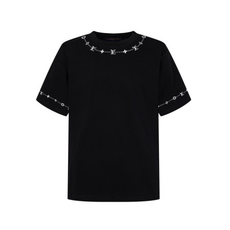 루이비통 남성 라운드 반팔 티셔츠 - Louis vuitton Mens Round Tshirt - lvc15022x