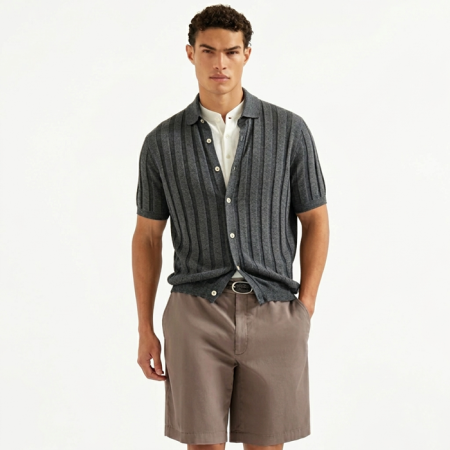 브루넬로쿠치넬리 남성 폴로 티셔츠 - Brunello Cucinelli Mens Polo Tshirt - brc15026x