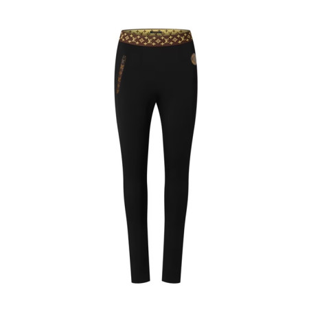 루이비통 여성 모노그램 엘라스틱 벨트 레깅스 - Louis vuitton Womens Leggings With Monogram Elastic Belt - lvc15033x