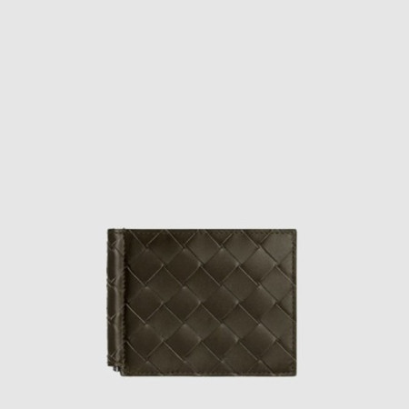 보테가 베네타 남성 인트레치아토 머니 클립 반지갑 - Bottega veneta Mens Intrecciato Money Clip Wallet - bvw610x