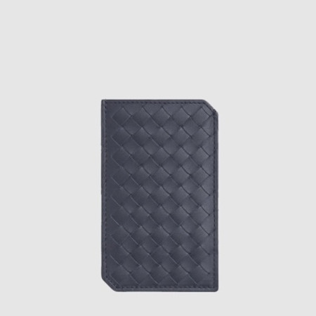보테가 베네타 남성 인트레치아토 피콜로 버티컬 카드 케이스 - Bottega veneta Mens Intrecciato Piccolo Vertical Card Case - bvw625x