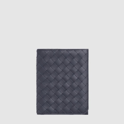 보테가 베네타 남성 인트레치아토 피콜로 플랩 카드 케이스 - Bottega veneta Mens Intrecciato Piccolo Flap Card Case - bvw626x