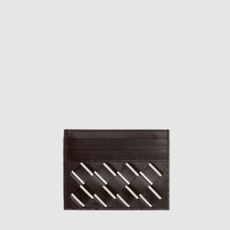 보테가 베네타 남성 인트레치아토 신용카드 케이스 - Bottega veneta Mens Intrecciato Credit Card Case - bvw631x