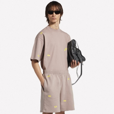 발렌시아가 남성 라운드 반팔 티셔츠 - Balenciaga Mens Round Tshirt - bac15058x
