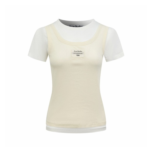 아크네 여성 크루넥 반팔티 - Acne Womens Round Tshirt - anc15062x
