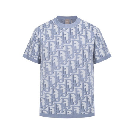 디올 남성 오블리크 티셔츠 - Dior Mens Oblique Tshirt - dic15071x