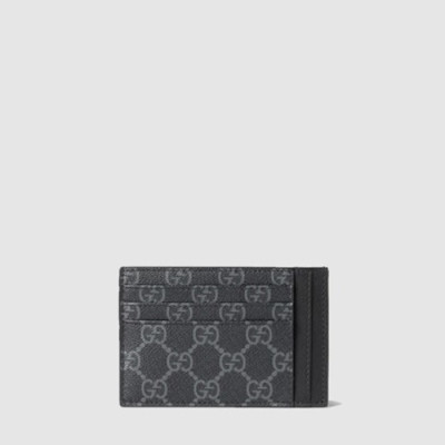 구찌 남성 GG 엠블럼 카드 케이스 - Gucci Mens GG Emblem Card Case - guw654x