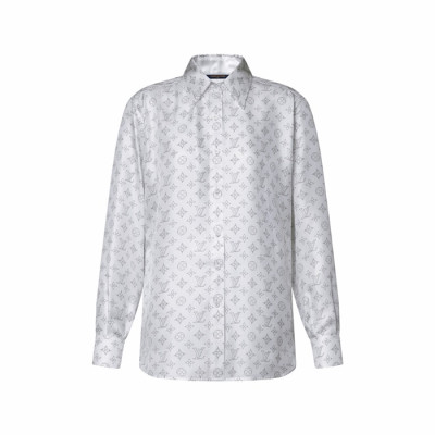 루이비통 여성 실크 셔츠 - Louis vuitton Womens Silk Shirt - lvc15074x