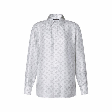 루이비통 여성 실크 셔츠 - Louis vuitton Womens Silk Shirt - lvc15074x