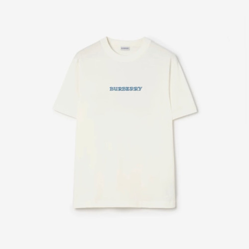 버버리 남성 라운드 반팔 티셔츠 - Burberry Mens Round Tshirt - buc15084x