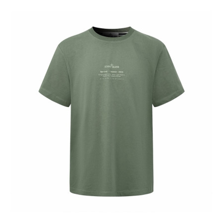 스톤아일랜드 남성 라운드 반팔 티셔츠 - Stone Island Mens Round Tshirt - stc15087x