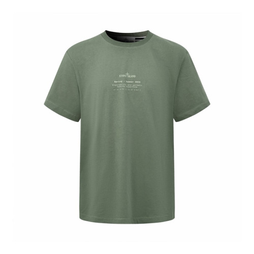 스톤아일랜드 남성 라운드 반팔 티셔츠 - Stone Island Mens Round Tshirt - stc15087x