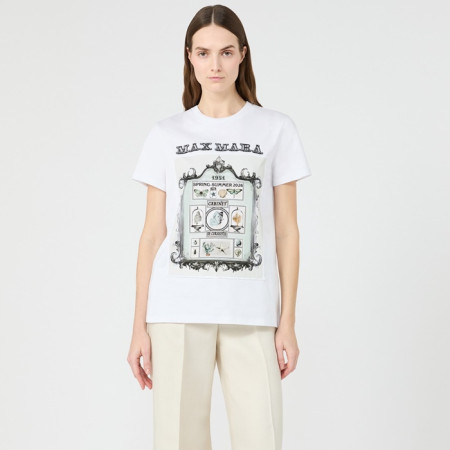 막스마라 여성 크루넥 반팔티 - Maxmara Womens Round Tshirt - mac15109x