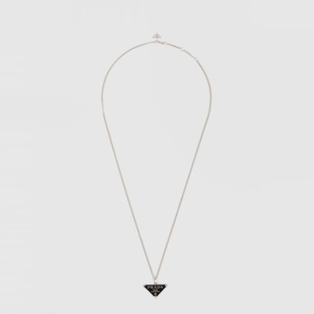 프라다 남/녀 스말토 보석 목걸이 - Prada Unisex Smalto Gemstone Necklace - acc7682x