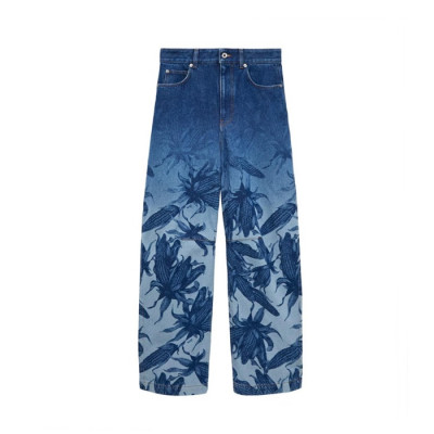 로에베 여성 배럴 진 - Loewe Womens Barrel Jeans - loc15163x