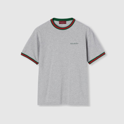 구찌 남성 라운드 반팔티 - Gucci Mens Round Tshirt - guc15181x